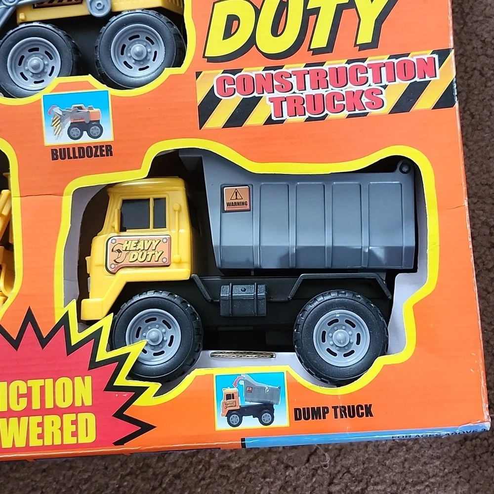 Kmart heavy duty construction friction cement mixer bulldozer dump shovel crane